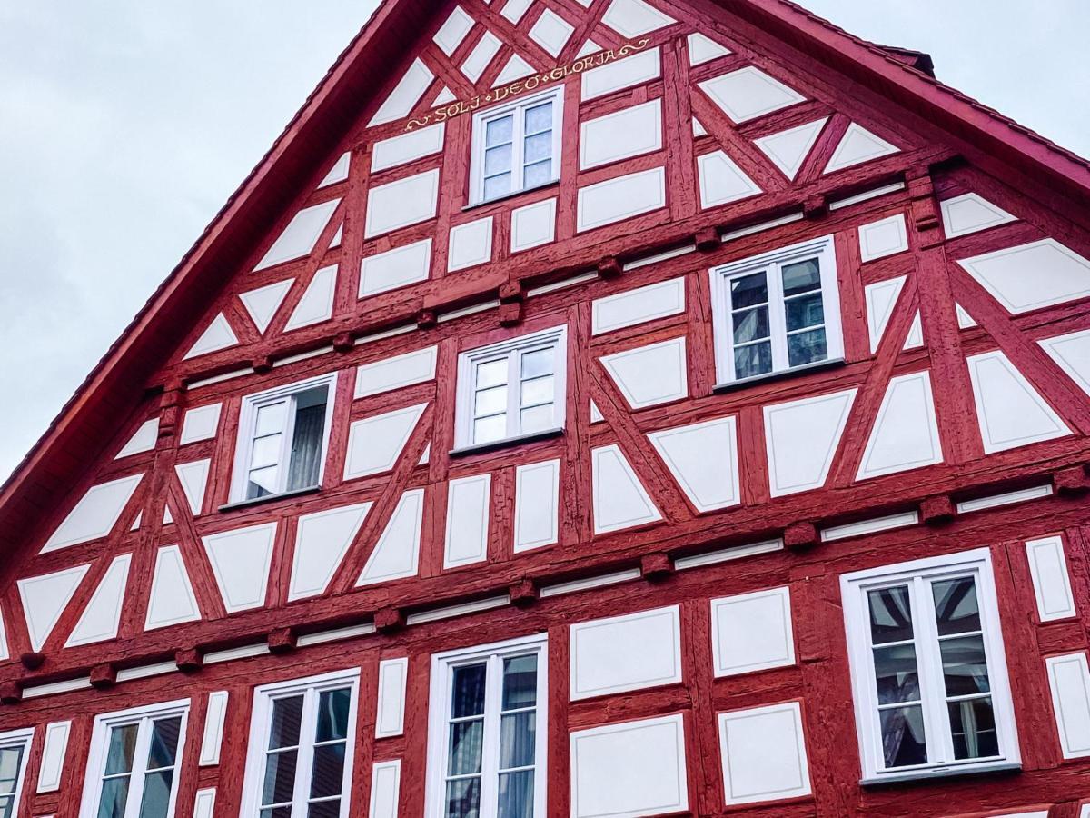 Ferienwohnung Dachstuble Blaubeuren Eksteriør billede